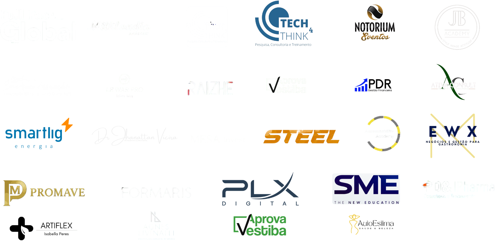 Marcas e operações que confiaram na Oryx